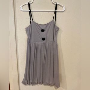 No brand, Cute Dress, Slight grey metallic color. Small